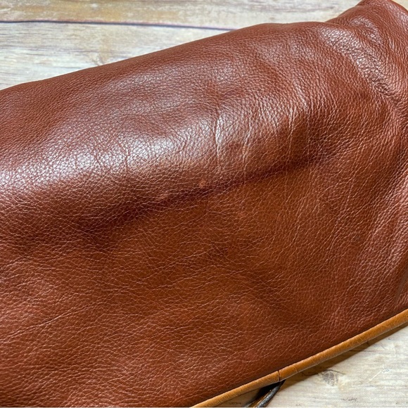 Vintage Leather Crossbody Bag Purse Made in Italy - Picture 7 of 7